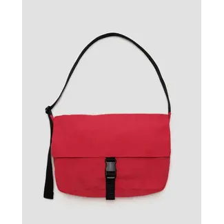 Baggu Nylon Messenger Bag - Candy Apple