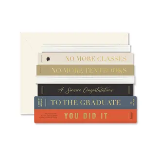 Ginger P. Designs Graduation Books Card