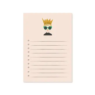 Ginger P. Designs List Queen Notepad