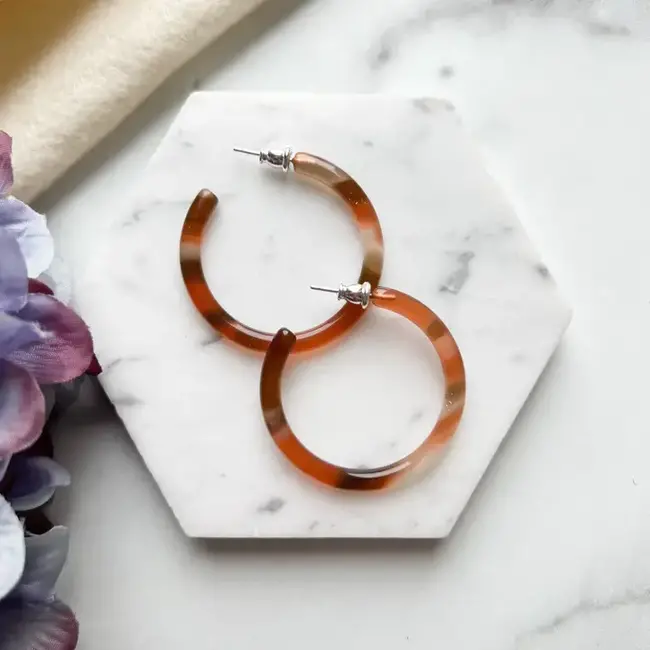 Fenna&Fei 40mm Thin Hoop - Solstice