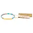 Scout Good Karma Miyuki Just Breathe - Tonal Turquoise/Gold