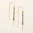 Scout Chromacolor Miyuki Thread Earring - Dark Multi/Gold