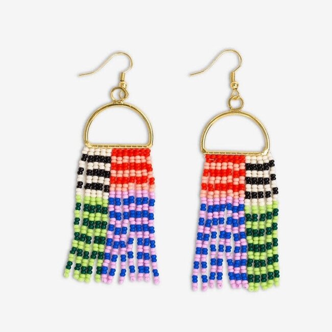 Ink&Alloy Allison Beaded Earrings Rio