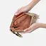 Hobo Sheila Ring Clutch Gilded Beige