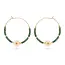 Amano Studio Daisy Bead Hoop Blue Picasso