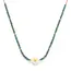 Amano Studio Daisy Miyuki Bead Blue Picasso Necklace