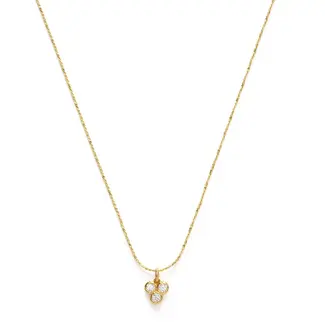 Amano Studio Tiny Triple Crystal Necklace