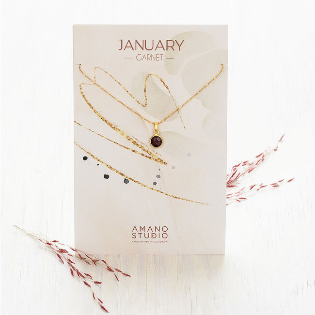 Amano Studio January Birthstone Necklace