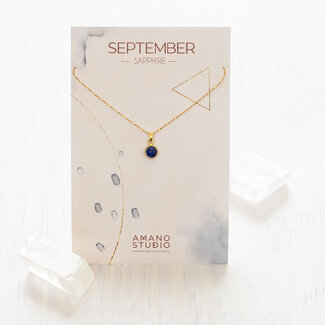 Amano Studio September  Birthstone Necklace