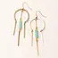 Scout Dream Stone Earring- Gold Turquoise