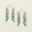 Scout Chromacolor Miyuki Rainbow Fringe Earring - Turq/Multi/Silver