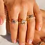 La Kaiser FINE Topaz Whimsical Dream Ring Sz 6