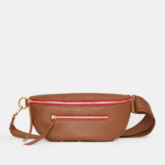 Hammitt Charles Crossbody  Mahogany Pebble