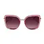 Diff Eyewear Clarisse - Candy Pink Crystal + Wine Gradient