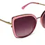 Diff Eyewear Clarisse - Candy Pink Crystal + Wine Gradient