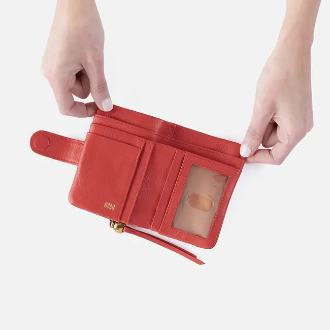 Hobo Fern Bifold Wallet SO-Red Clay