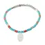 Scout Intention Charm Bracelet  Aqua Terra/Silver