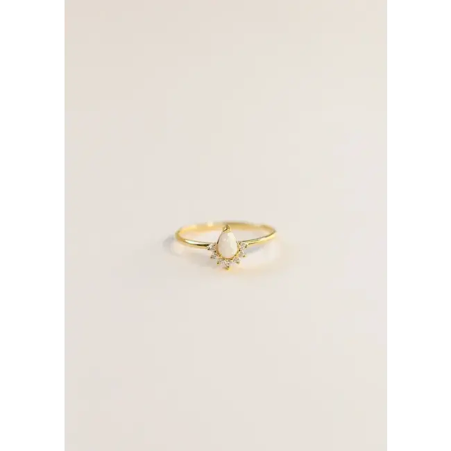 JaxKelly Opal Burst Ring - 5