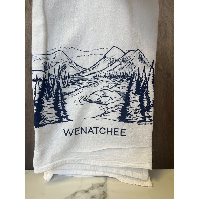 Counter Couture Wenatchee Mountains Towel