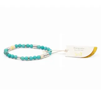 Scout Intermix Stone Stacking Bracelet - Turquoise
