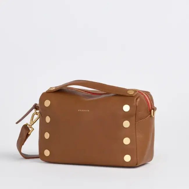 Hammitt Evan Crossbody Sml-Mahogany Pebble