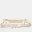 Hammitt Charles Crossbody Med Clear-Calla Lily White