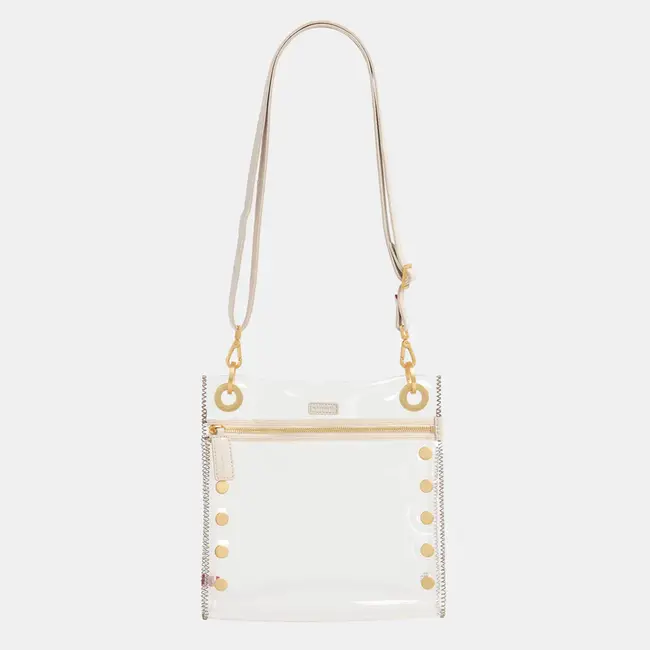 Hammitt Tony Med Clear-Calla Lily White