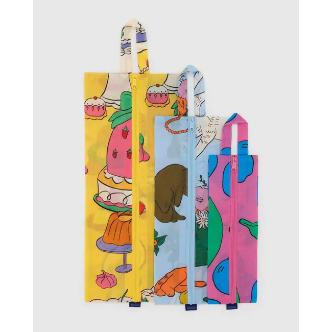 Baggu 3D Zip Set - Still Life