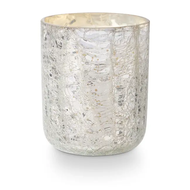 Illume Balsam & Cedar Small Boxed Crackle Glass