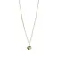 Tasi & Stowaway Bezel-wrapped Gemstone Necklace - Gold Labradorite