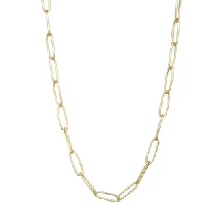 Tasi & Stowaway Medium Paperclip Chain - Gold