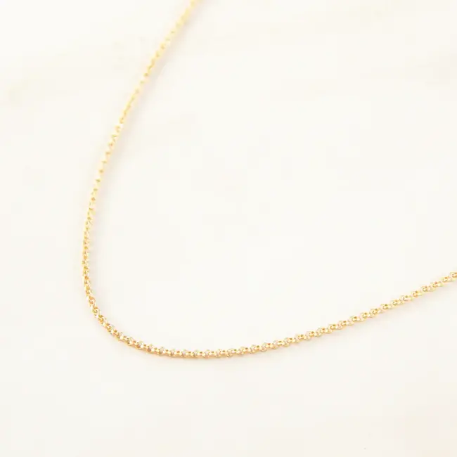 Tasi & Stowaway X Small Rolo Chain 20" - Gold