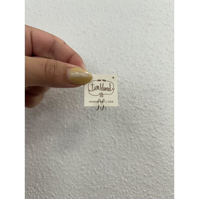 Tumbleweed Spiral Earring