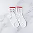 Tiepology Juicy Fruit Socks- Cherry