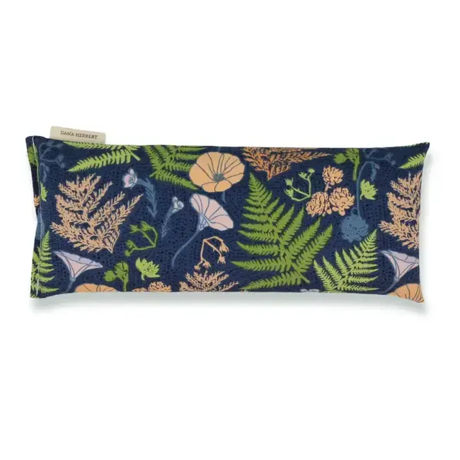 Dana Herbert Accessories Eye Pillow Navy Fern - Lavender