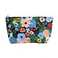 Dana Herbert Accessories Medium Makeup Bag - Navy Floral