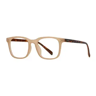Blue Planet Eyewear Byren - Matte Brown/Tort +0.00 Blue Light