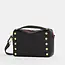 Hammitt Evan Crossbody Med-Black-BG-Red Zip