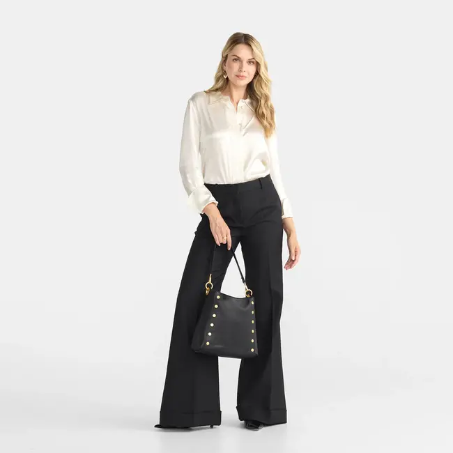 Hammitt Bryant Lrg-Black-BG-Red Zip