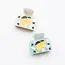 Tiepology Lemon Tree in Bloom Hair Claw Clip