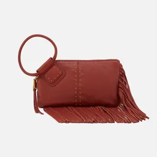 Hobo Sable Clutch-Rust
