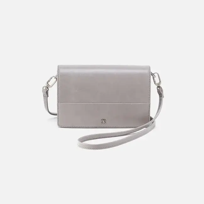 Hobo Jill Phone Crossbody-Light Grey