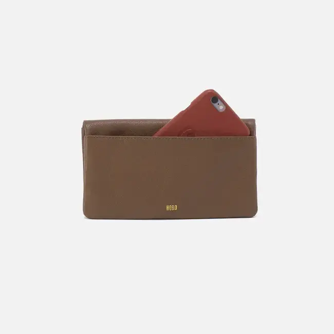 Hobo Lumen Continental Wallet-Dark Elm