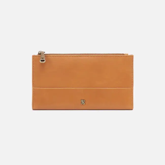 Hobo Jill Large Bifold Wallet-Natural