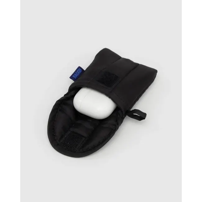 Baggu Puffy Earbuds Case - Black