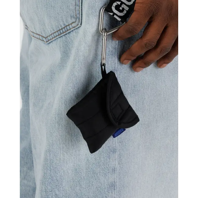 Baggu Puffy Earbuds Case - Black