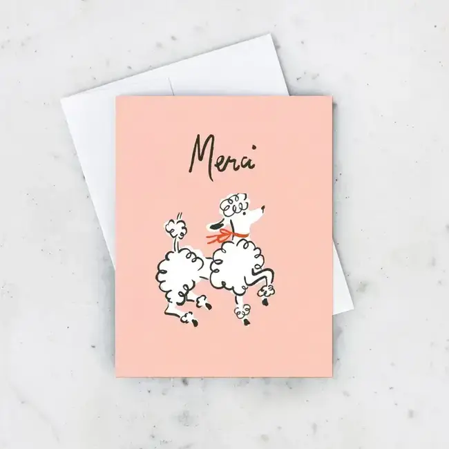 Idlewild Co. Merci! Thank You - Card