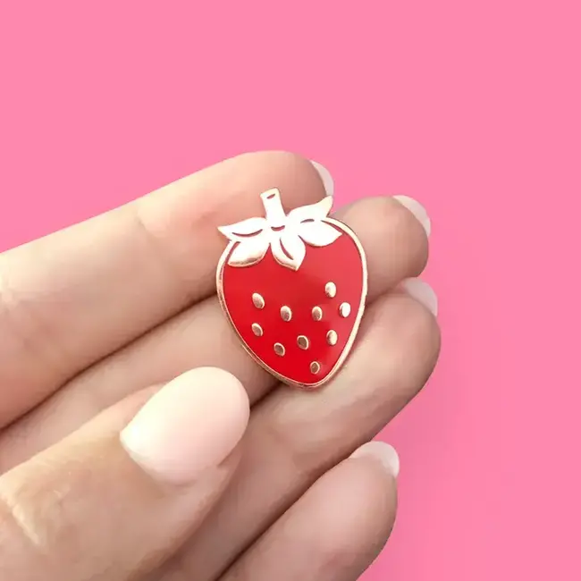 A Fink & Ink Sweet Summer Strawberry - Pin