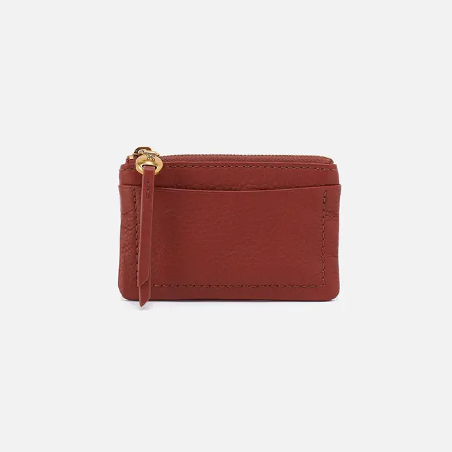 Hobo Lumen Card Case-Rust