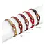 Makarla Leather Bracelet - Rust
